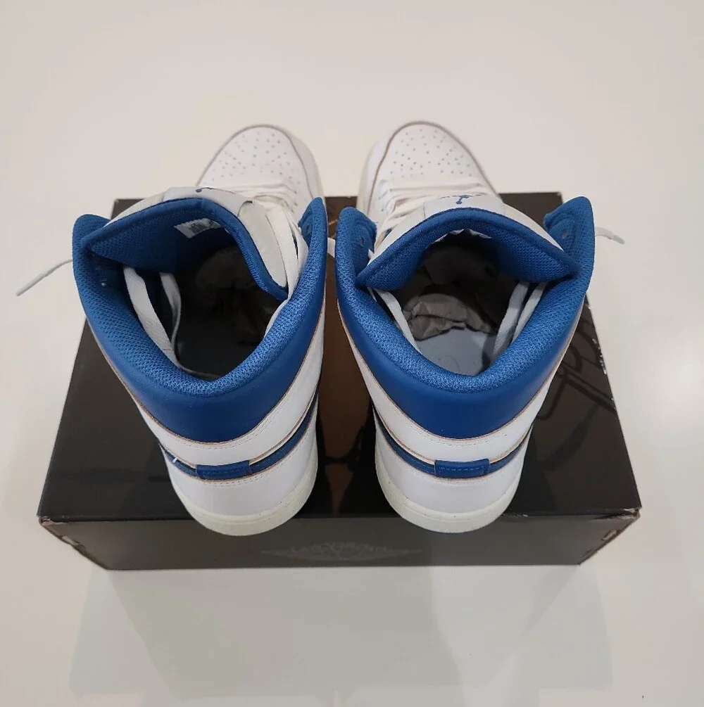 Jordan 1 Mid SE Industrial Blue Mens Size 12